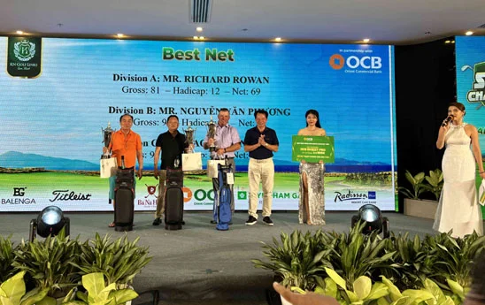 OCB tài trợ chính giải Golf “The Shark Challenge 2022”