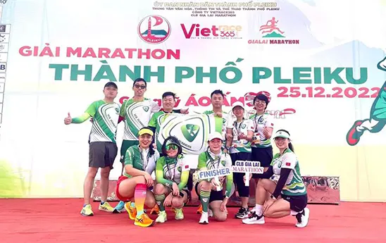Vietcombank Gia Lai xây dựng và lan tỏa phong trào chạy bộ