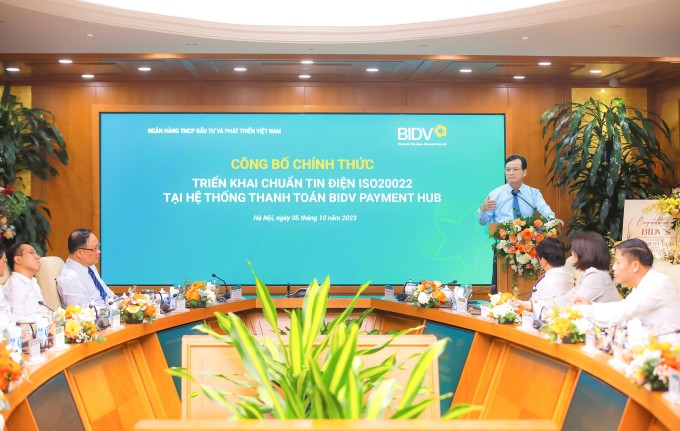 Lễ công bố triển khai chuẩn ISO20022