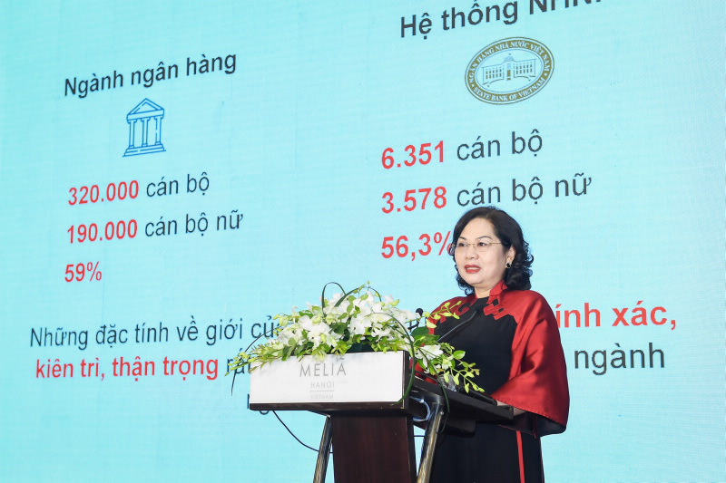 phụ nữ ngành Ngân hàng