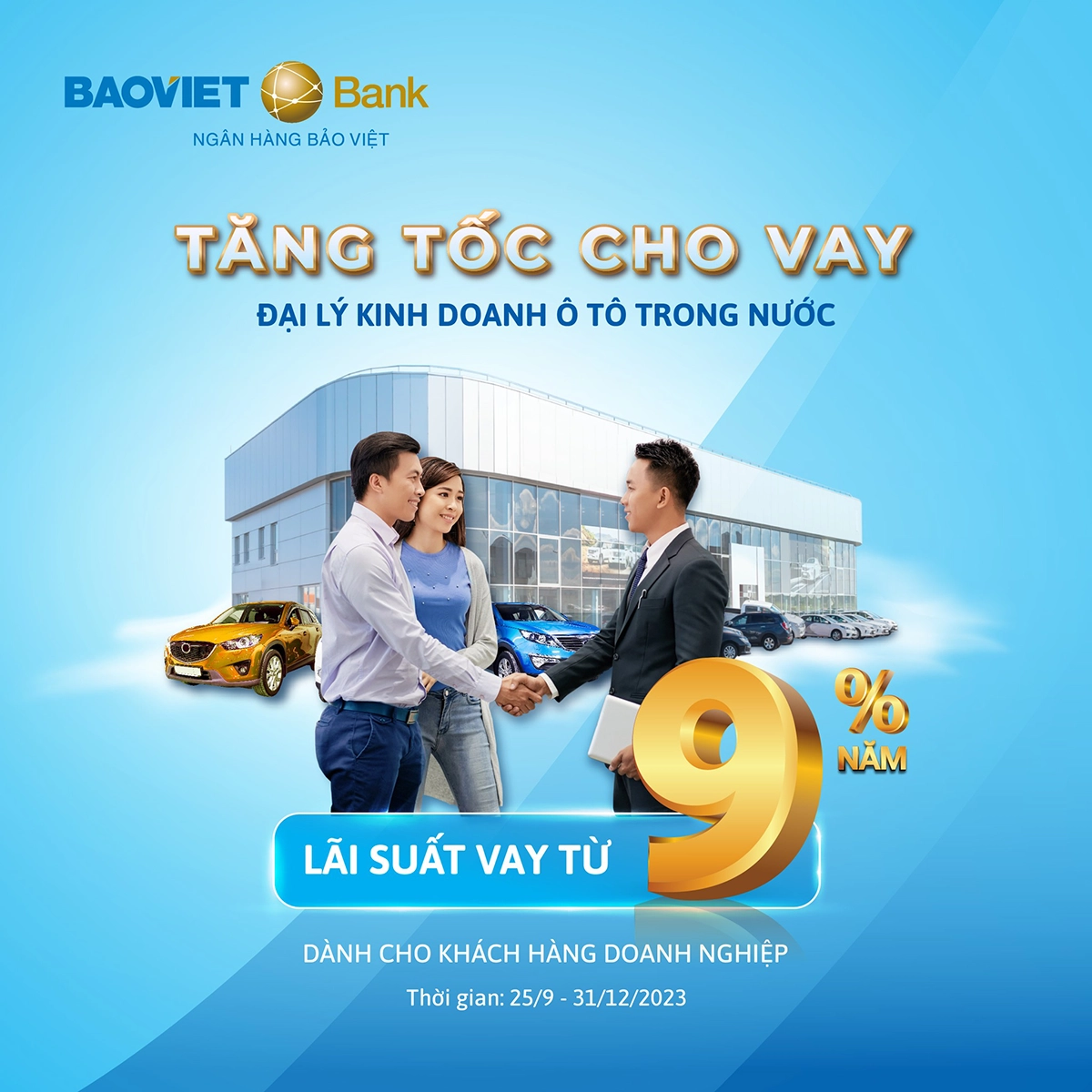 BAOVIET Bank dành 1000 tỷ đồng cho doanh nghiệp vay ưu đãi