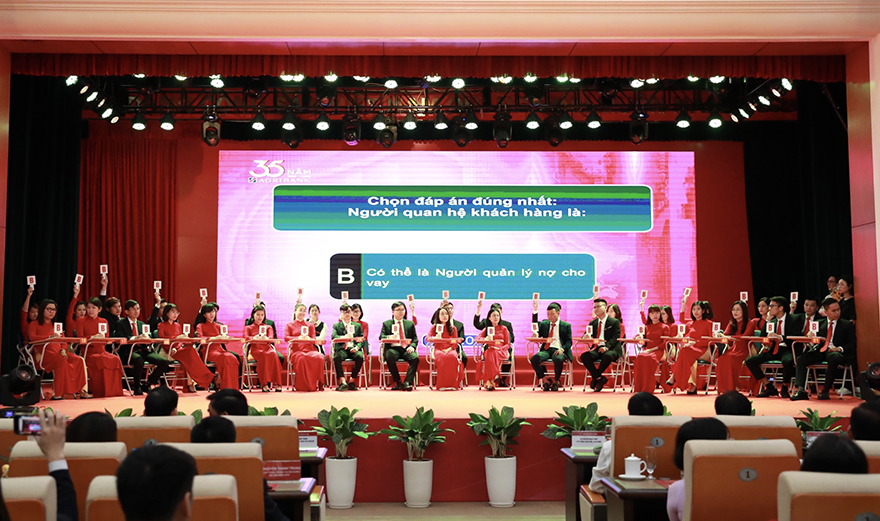 Trường Đào tạo cán bộ đã phối hợp với các đơn vị tổ chức hội thi cán bộ tín dụng giỏi Agribank toàn quốc năm 2023 
