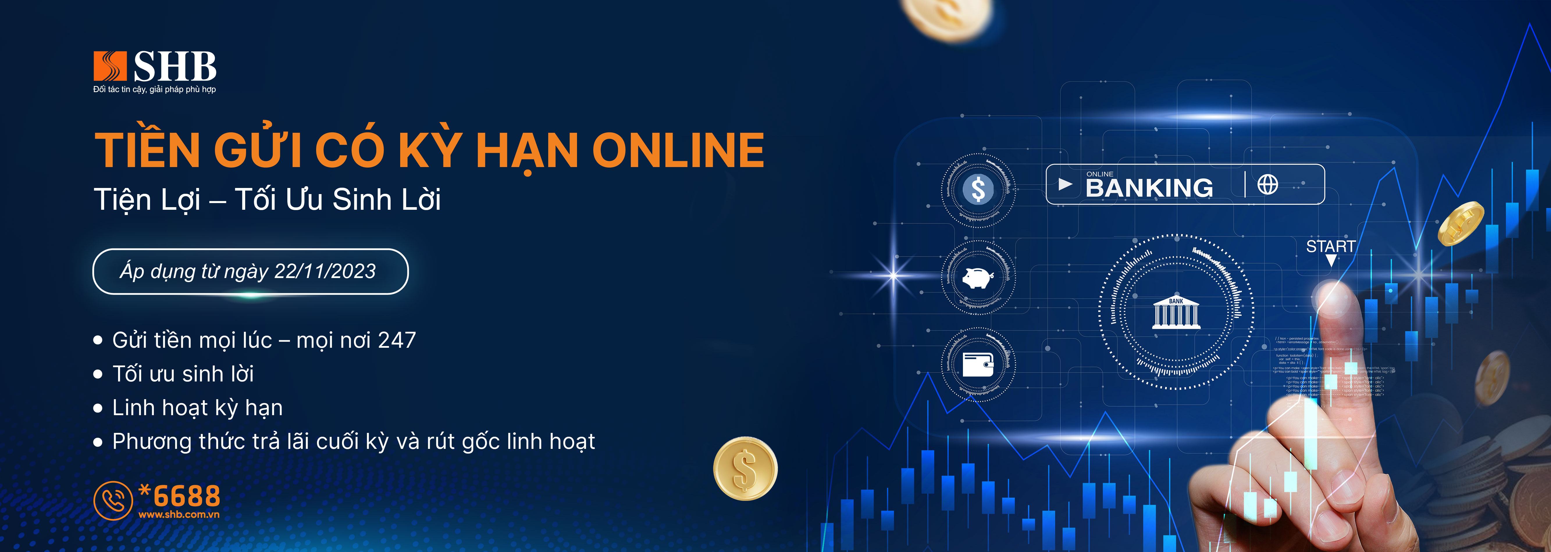 gửi tiền online