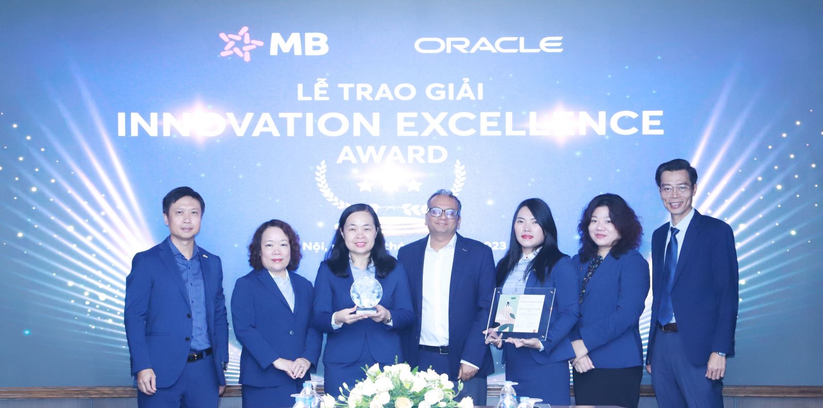 MB nhận giải thưởng sáng tạo xuất sắc từ Oracle