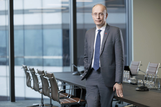 Ông Jens Lottner - tổng giám đốc Techcombank. Ảnh: Techcombank