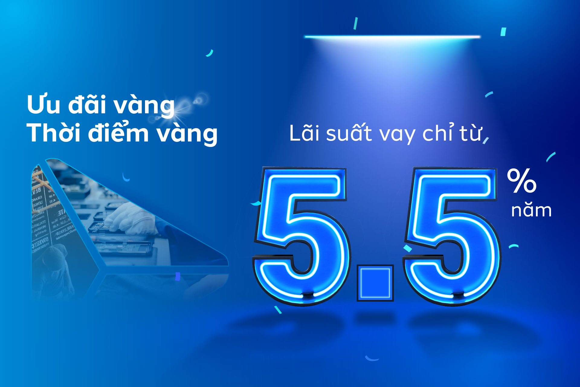 BVBank triển khai gói vay ưu đãi 3.000 tỷ lãi suất chỉ từ 5.5%/năm