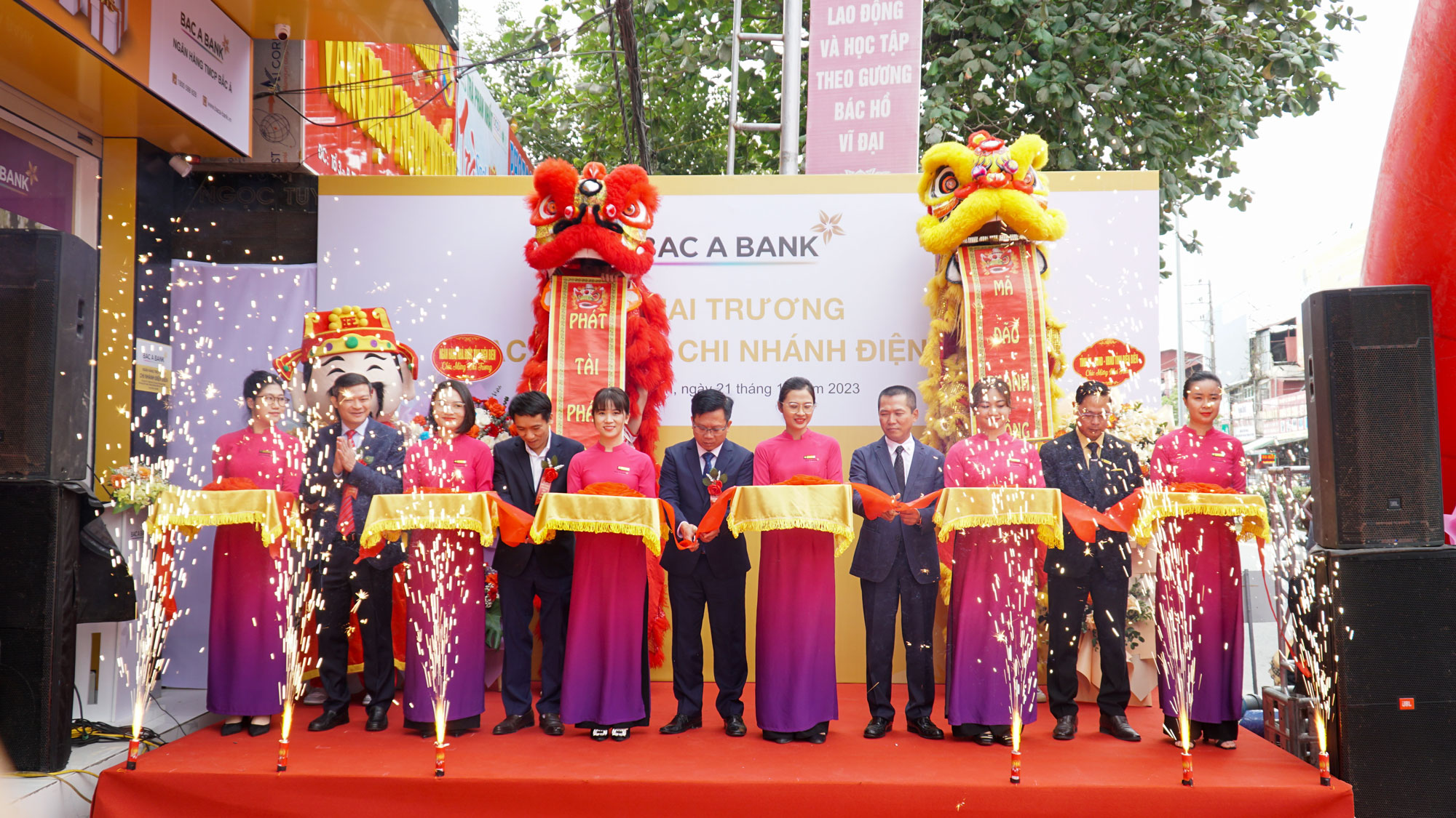 Bac A Bank khai trương chi nhánh mới tại Điện Biên