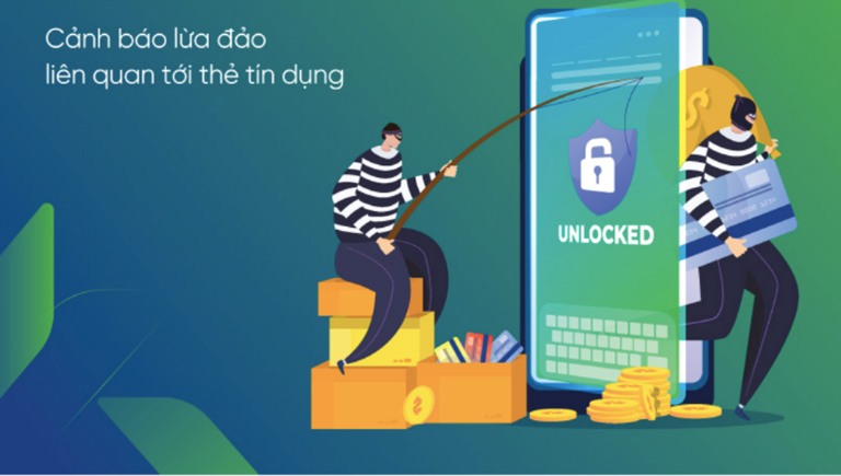 Cảnh giác thủ đoạn lừa đảo chiếm đoạt tiền trong thẻ tín dụng