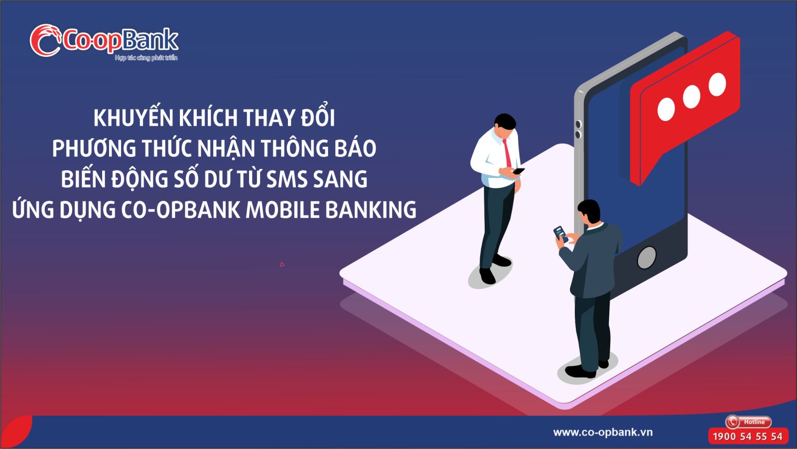 phí dịch vụ SMS Banking