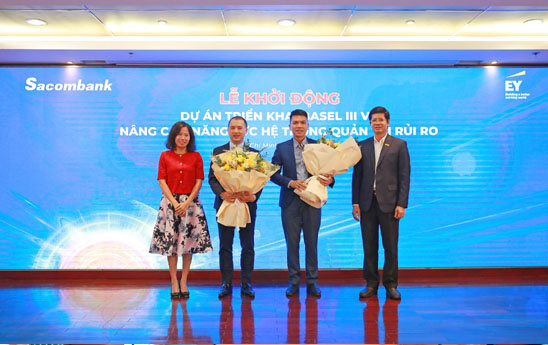 Sacombank khởi động dự án triển khai Basel III và nâng cao năng lực hệ thống quản trị rủi ro