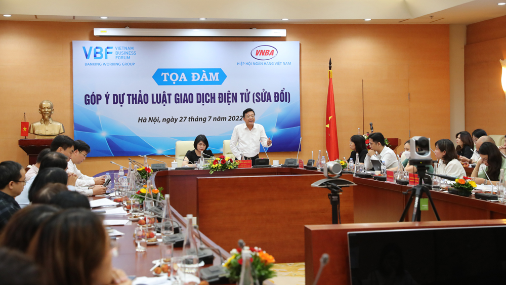 Toạ đàm góp ý dự thảo Luật giao dịch điện tử (sửa đổi)