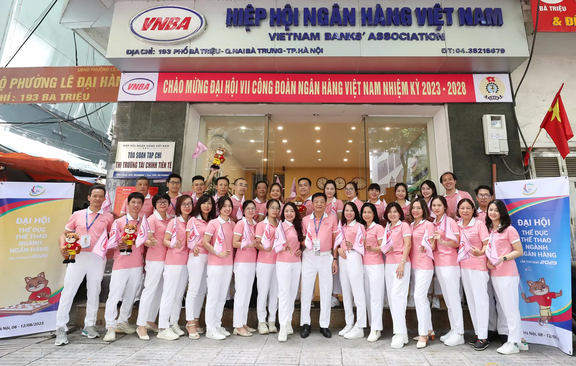 Hiệp hội Ngân hàng Việt Nam xuất quân tham dự Đại hội Thể dục Thể thao ngành ngân hàng