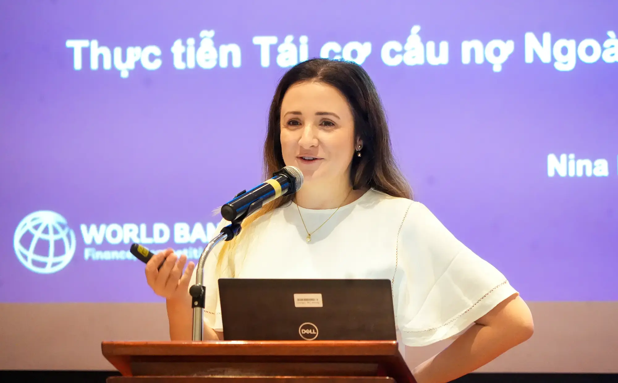 Bà Nina Mocheva - Chuyên gia tài chính cao cấp của IFC