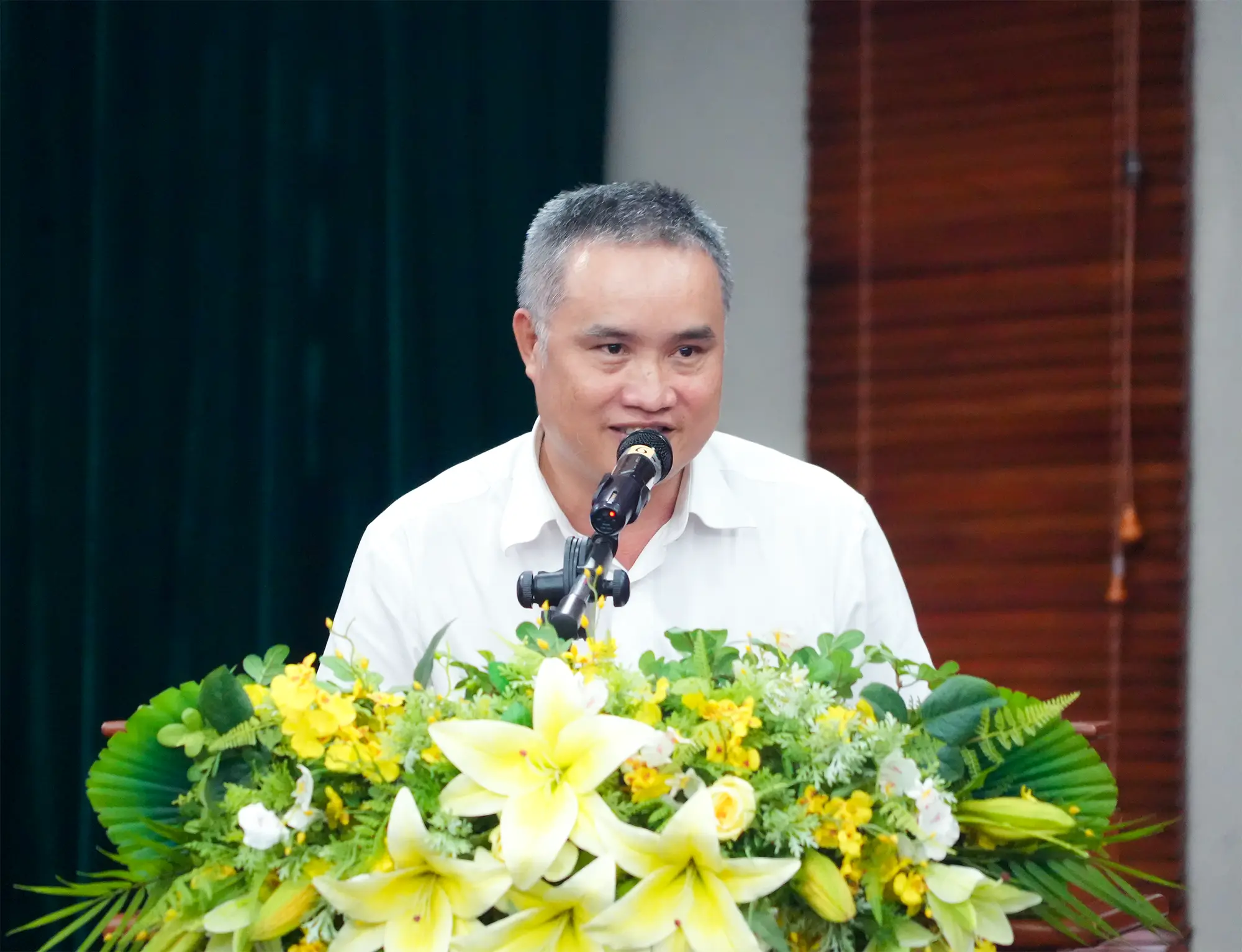 Ông Nguyễn Đức Lệnh - Phó Giám đốc Ngân hàng Nhà nước Việt Nam, chi nhánh thành phố Hồ Chí Minh