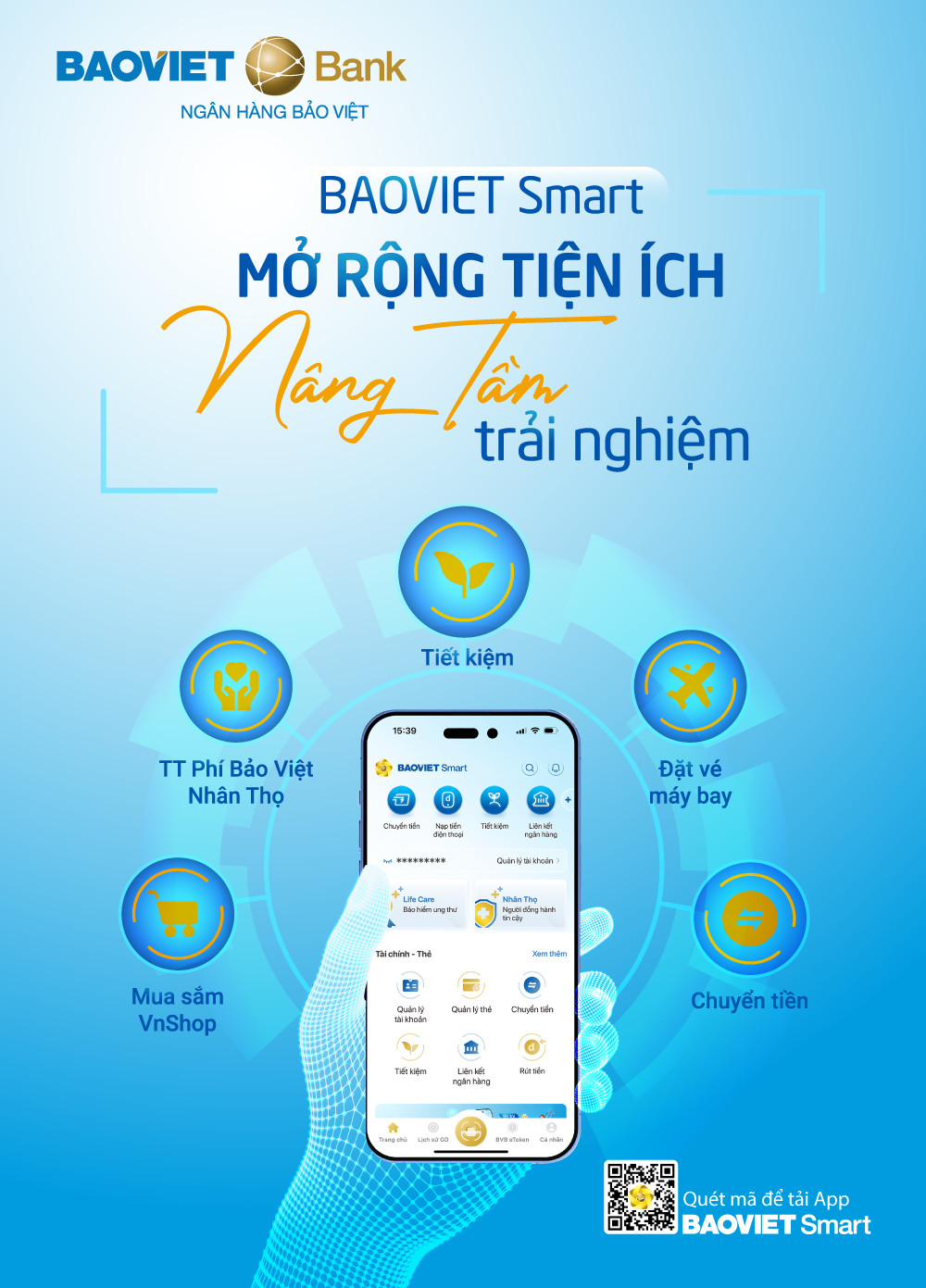 BAOVIET Bank 15 năm: Bứt phá trên hành trình chuyển đổi số