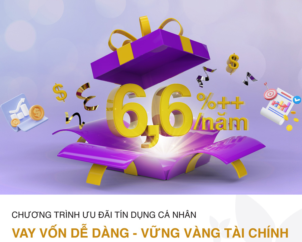 Bac A Bank tung 7000 tỷ đồng cho vay ưu đãi lãi suất chỉ từ 6,6%/năm