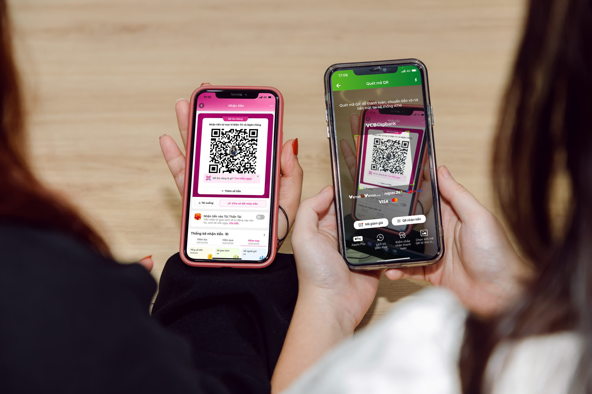 MoMo cải tiến mã QR Nhận Tiền, đáp ứng mọi thói quen chuyển trả