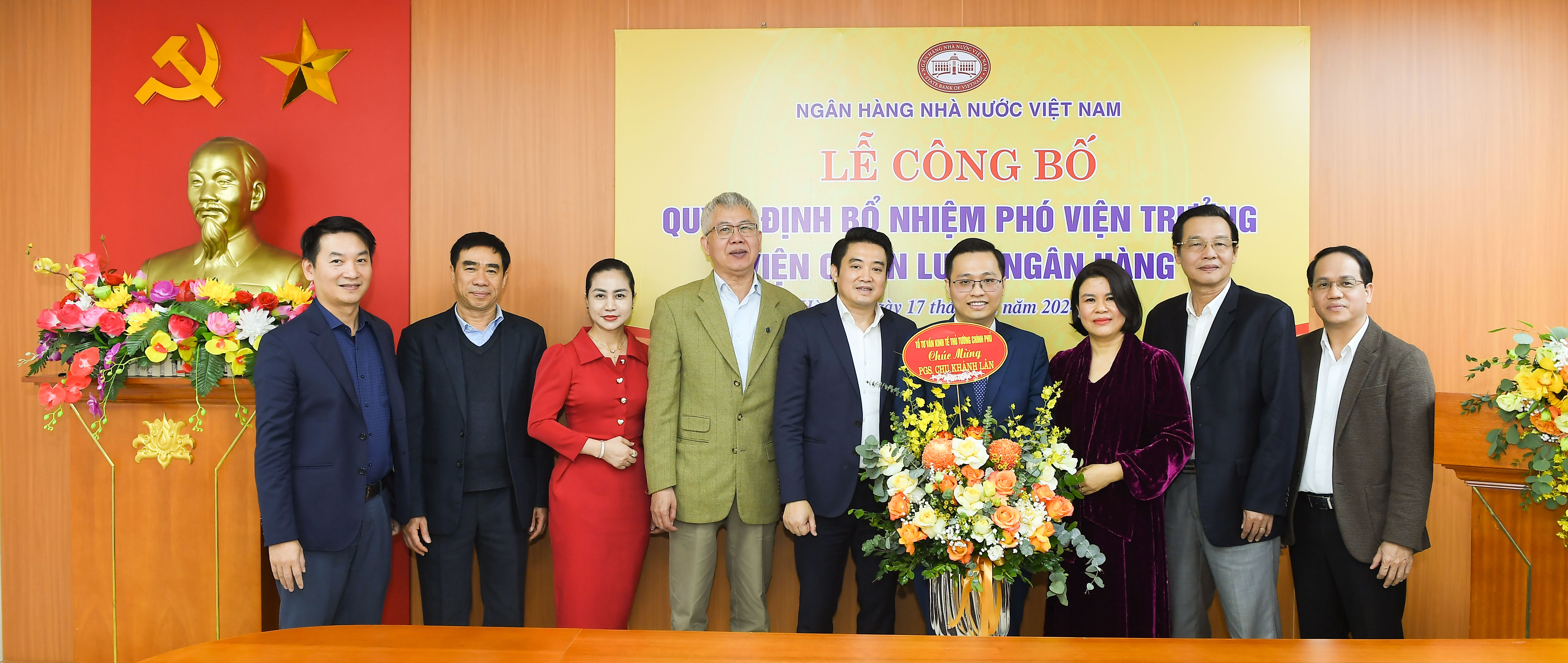 Bổ nhiệm Phó Viện trưởng Viện Chiến lược ngân hàng