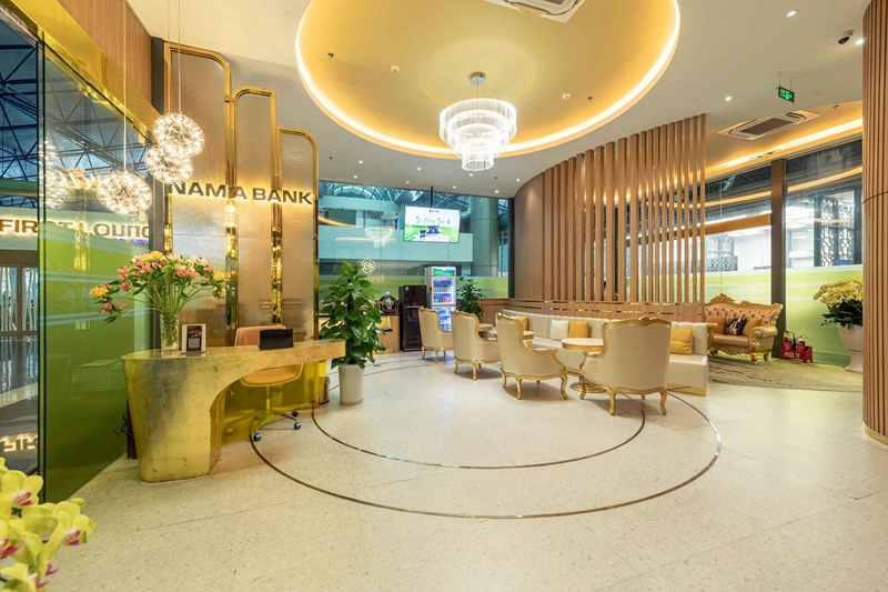 Nam A Bank ra mắt phòng chờ tại sân bay Nội Bài