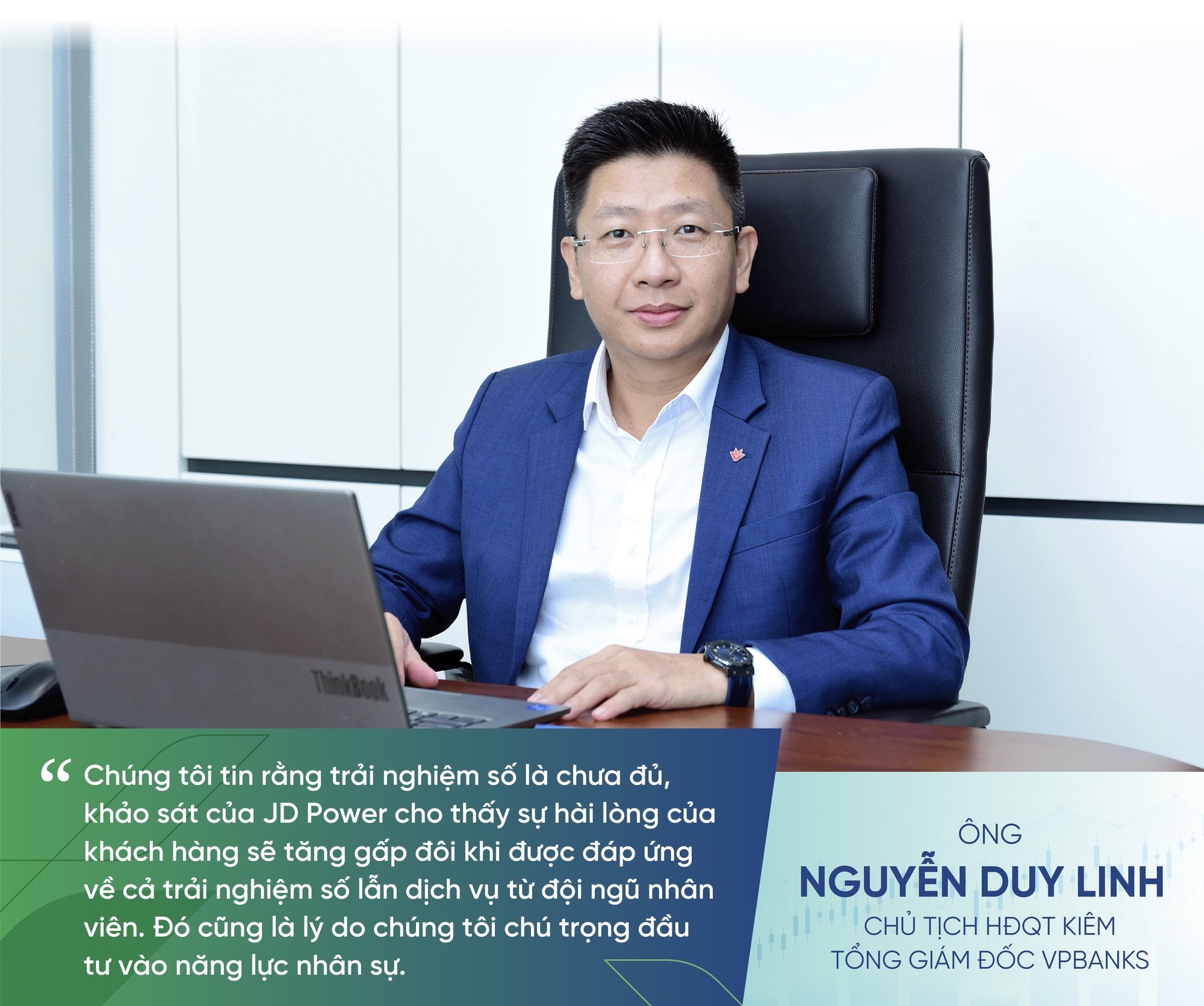 Ông Nguyễn Duy Linh: Chủ tịch HĐQT kiêm Tổng Giám đốc VPBanks