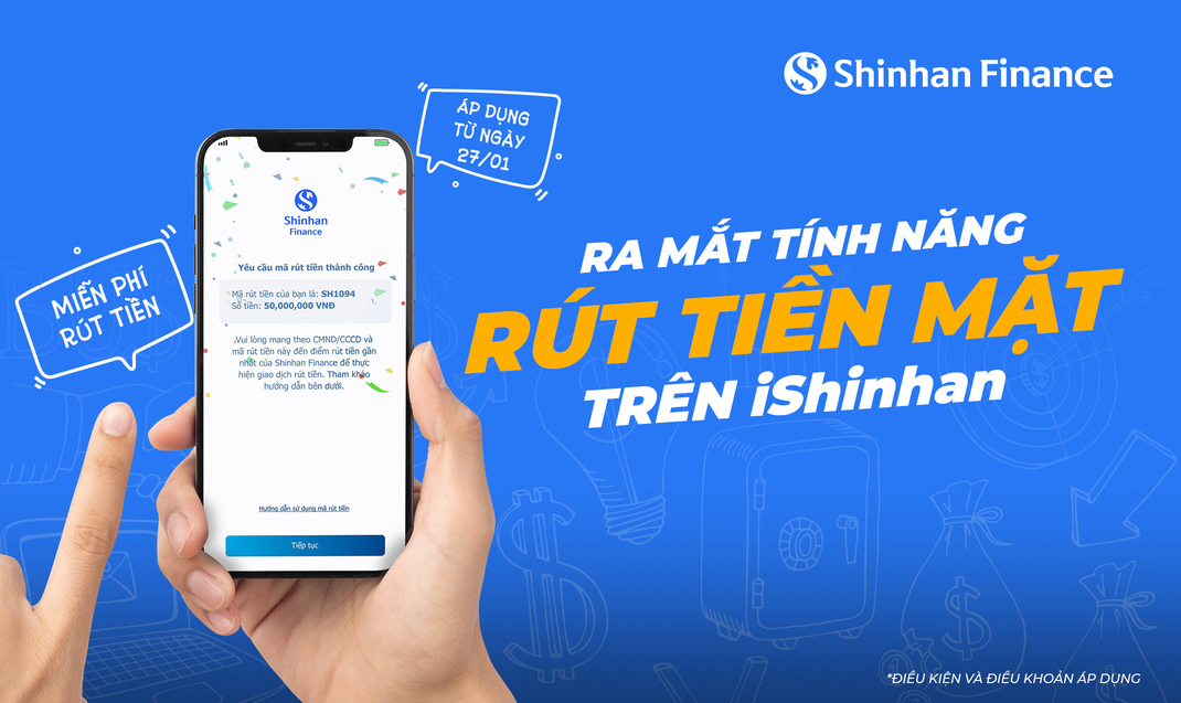 rút tiền mặt