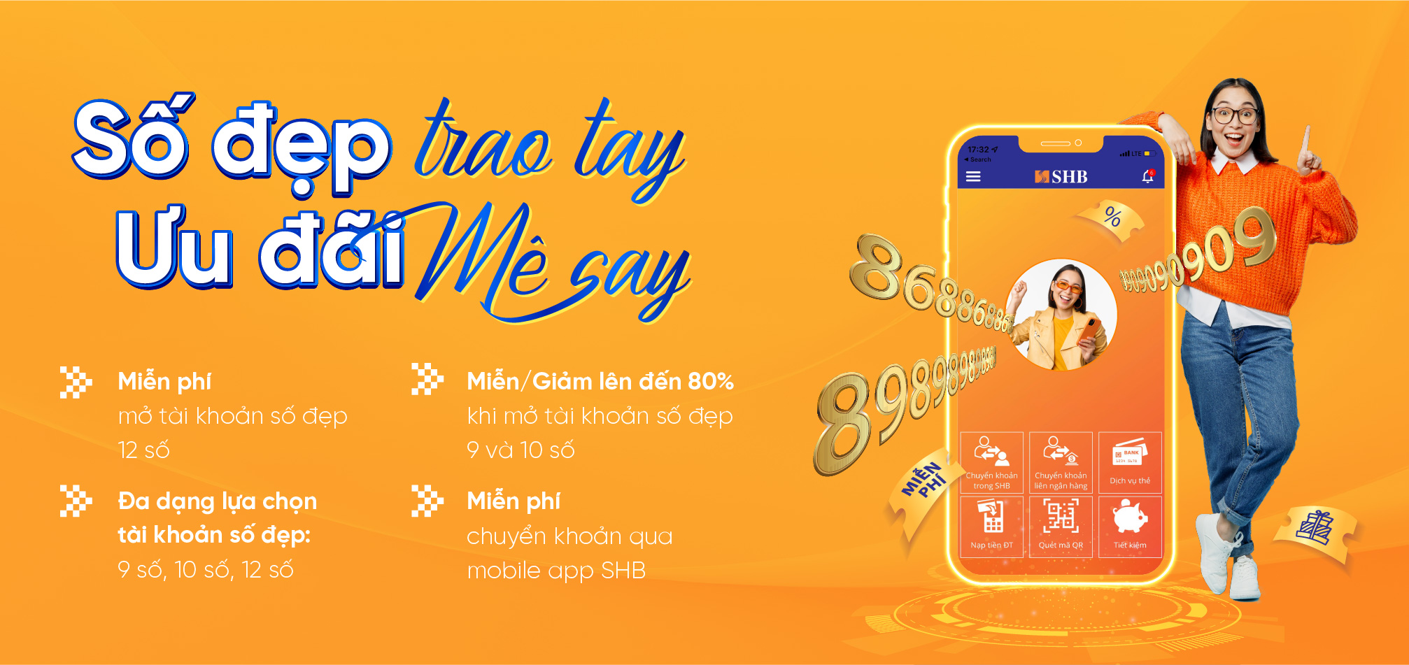 tài khoản ngân hàng số đẹp