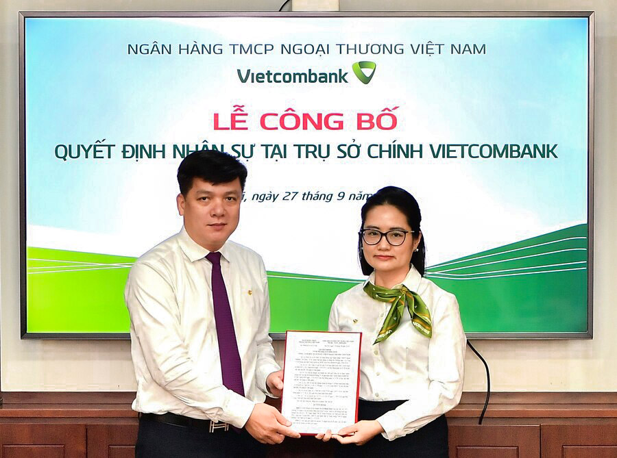 Vietcombank bổ nhiệm