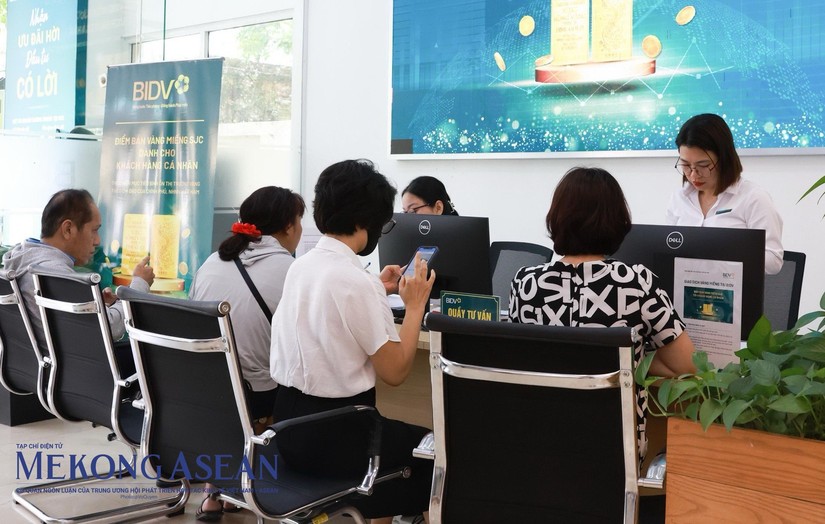 BIDV mở thêm 6 điểm bán vàng phục vụ nhu cầu người tiêu dùng