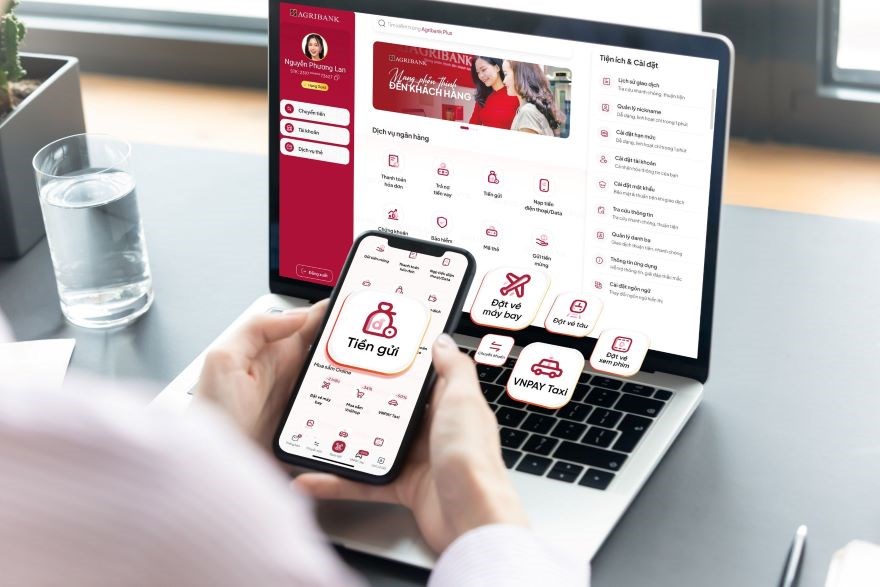 Dịch vụ ngân hàng điện tử Agribank Plus giúp khách hàng có những trải nghiệm tốt hơn 