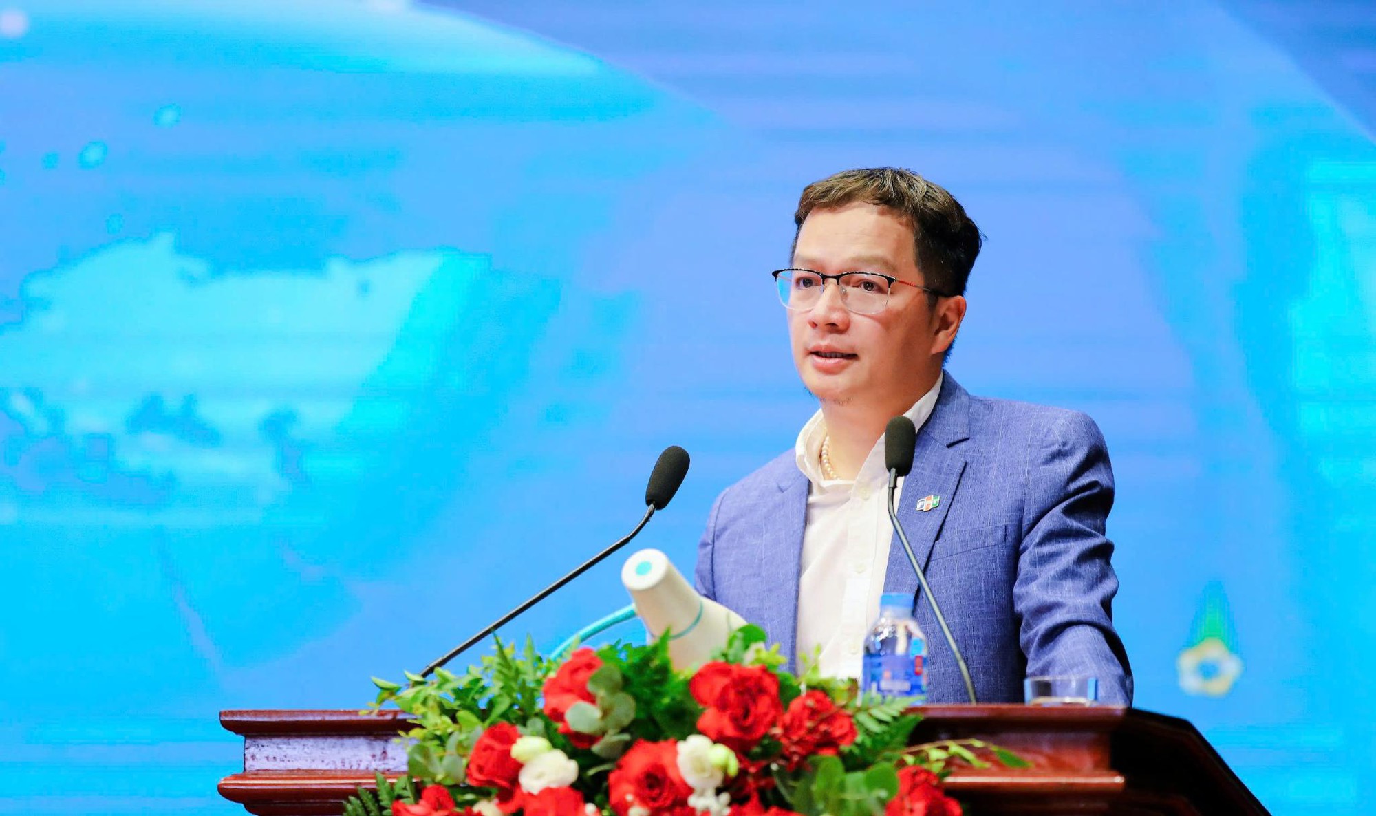 Ông Trần Đăng Hoà - Chủ tịch FPT IS chia sẻ tại sự kiện