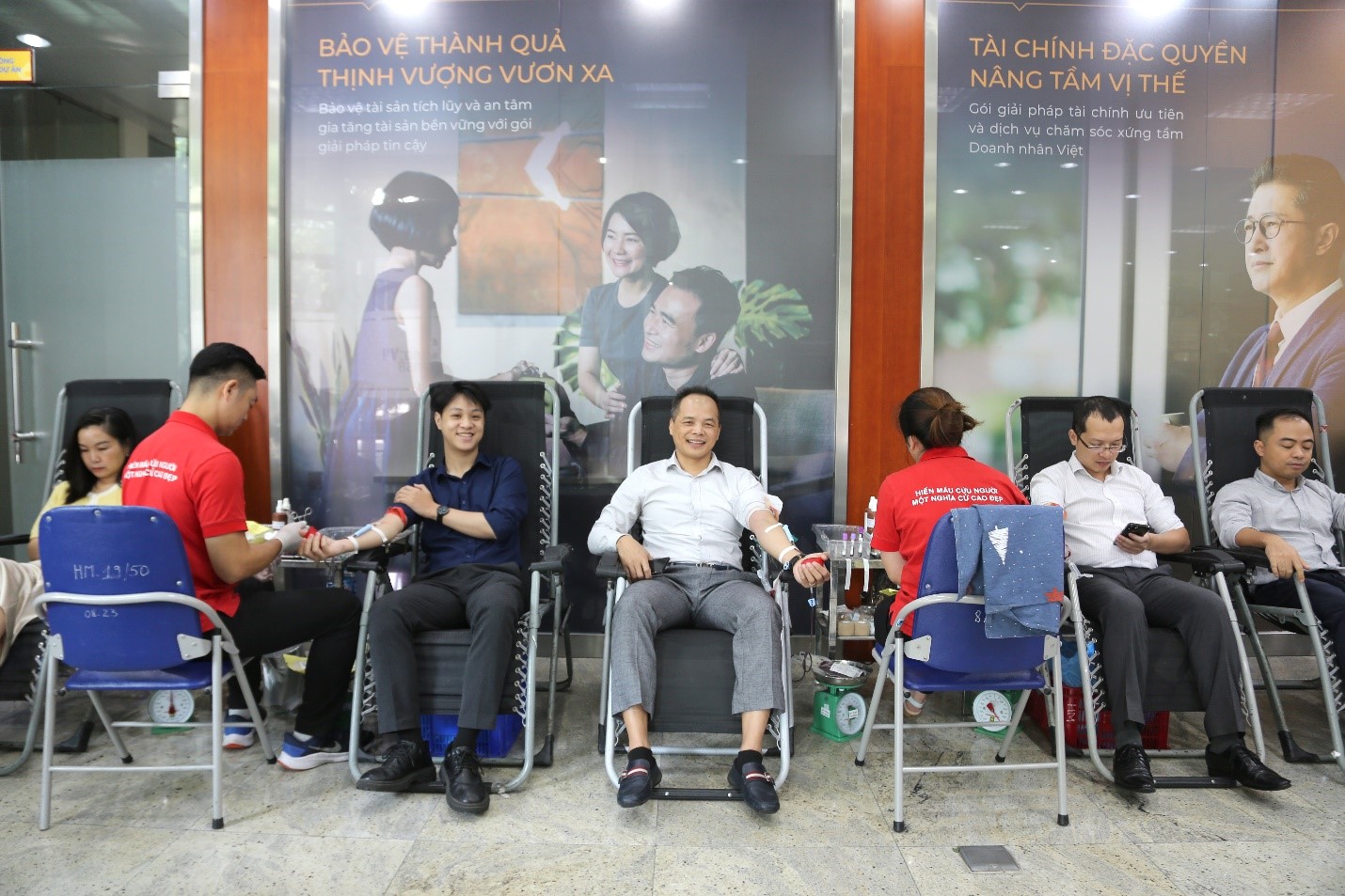 PVcomBank hiến máu
