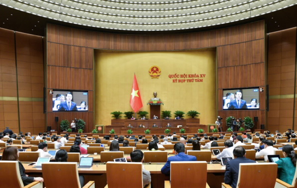 Quang cảnh phiên họp Quốc hội