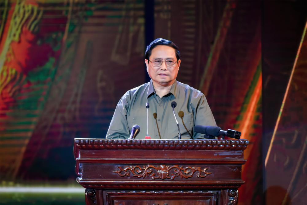 Thay mặt lãnh đạo Đảng, Nhà nước, Thủ tướng Phạm Minh Chính trân trọng nghĩa cử cao đẹp của đồng bào, đồng chí cả nước, các bộ, ngành, địa phương cho phong trào