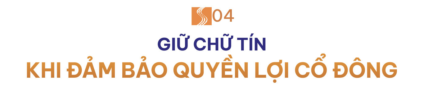 Giữ chữ tín khi đảm bảo quyền lợi của cổ đông