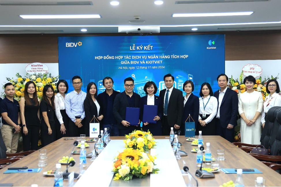 BIDV và KiotViet hợp tác