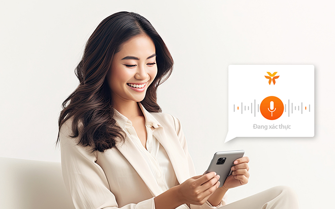 Công nghệ Voice Biometric.