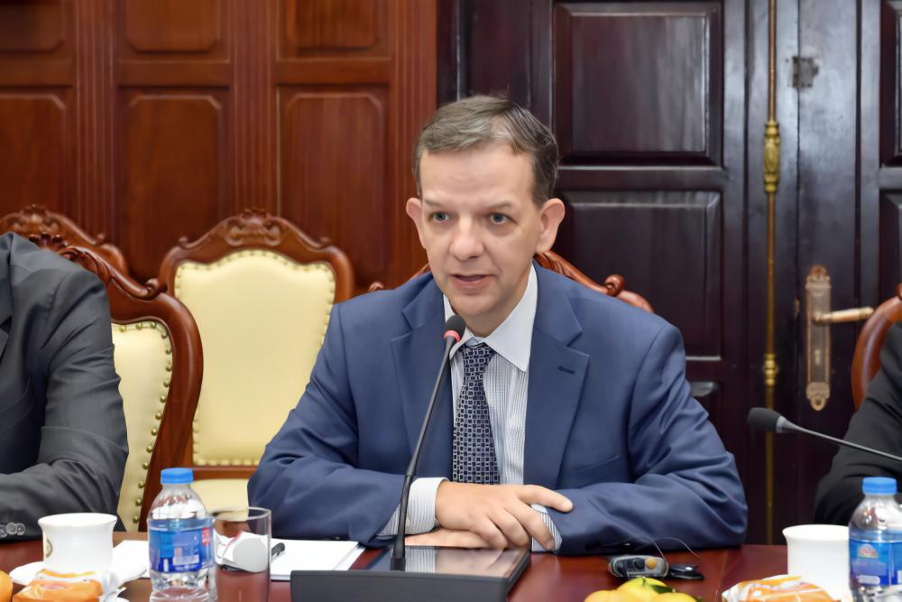 Ông Paulo Medas - Trưởng Đoàn Điều IV của IMF đối với Việt Nam