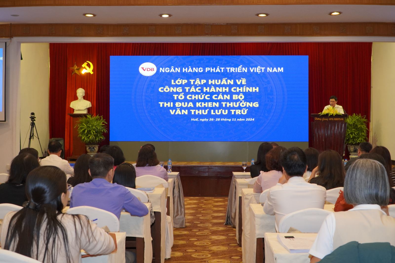 VDB tập huấn hành chính, nhân sự