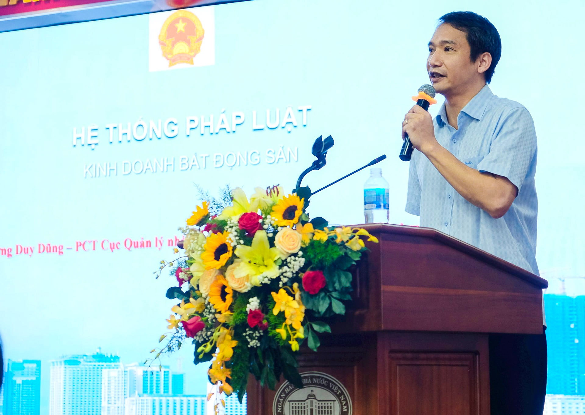 Ông Vương Duy Dũng, Phó Cục trưởng Cục Quản lý Nhà và thị trường bất động sản, Bộ Xây dựng
