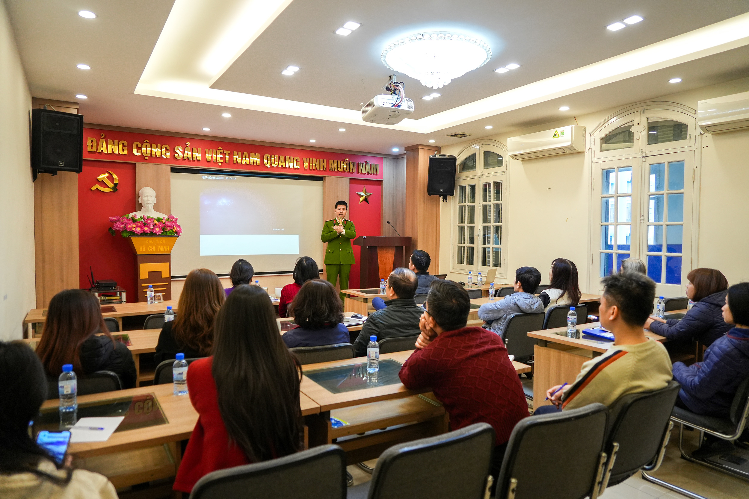 Quang cảnh lớp học
