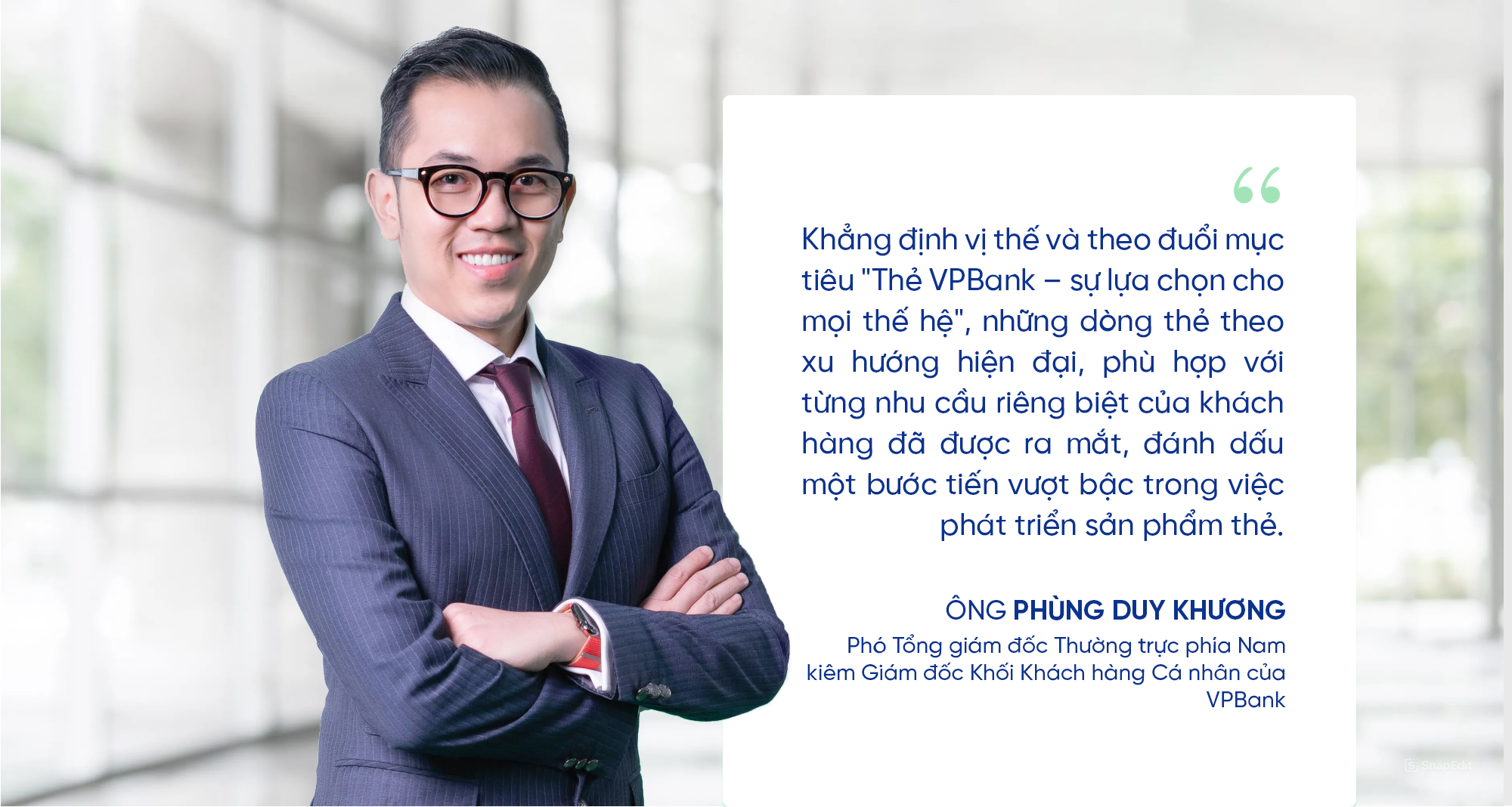 Thẻ VPBank - sự lựa chọn cho mọi thế hệ