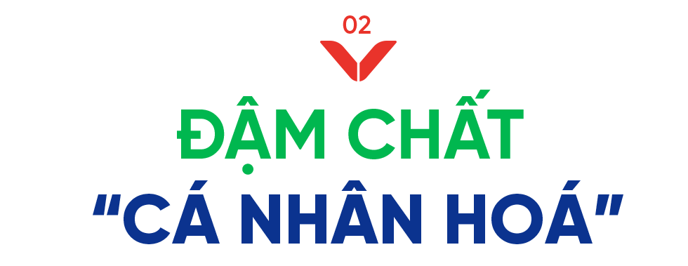 Đậm chất cá nhân hóa