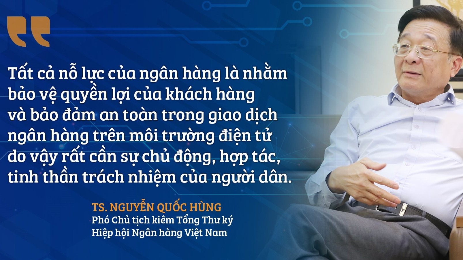 TS. Nguyễn Quốc Hùng: Xác thực sinh trắc học để bảo vệ quyền và lợi ích hợp pháp của chính bản thân
