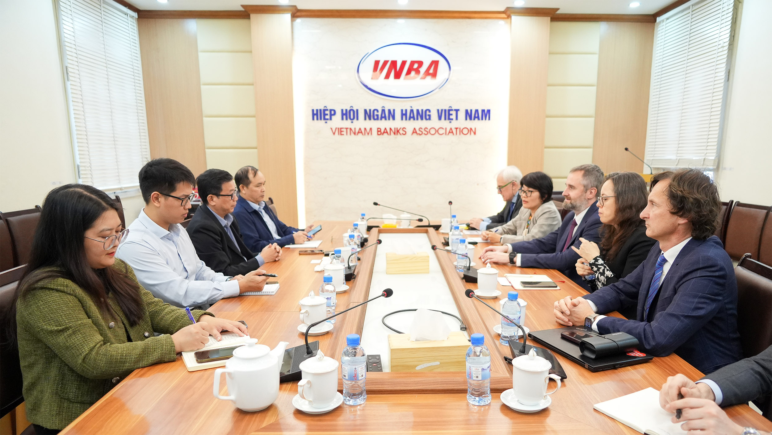Hiệp hội Ngân hàng tiếp, làm việc với đoàn công tác Đại sứ quán Ba Lan