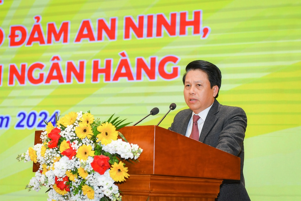 Phó Thống đốc NHNN Phạm Tiến Dũng phát biểu tại Hội nghị