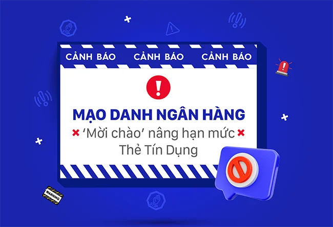 SCB cảnh báo mạo danh ngân hàng ‘Mời chào’ nâng hạn mức thẻ tín dụng