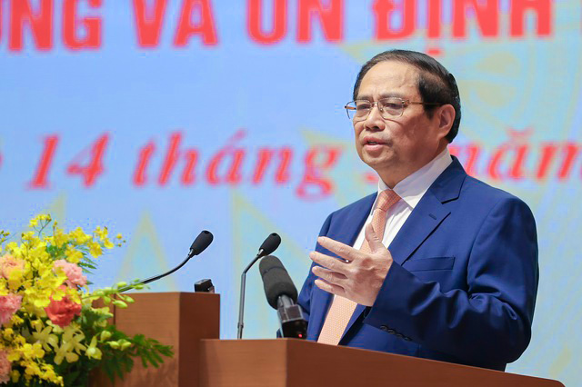 Thủ tướng Phạm Minh Chính phát biểu chỉ đạo hội nghị