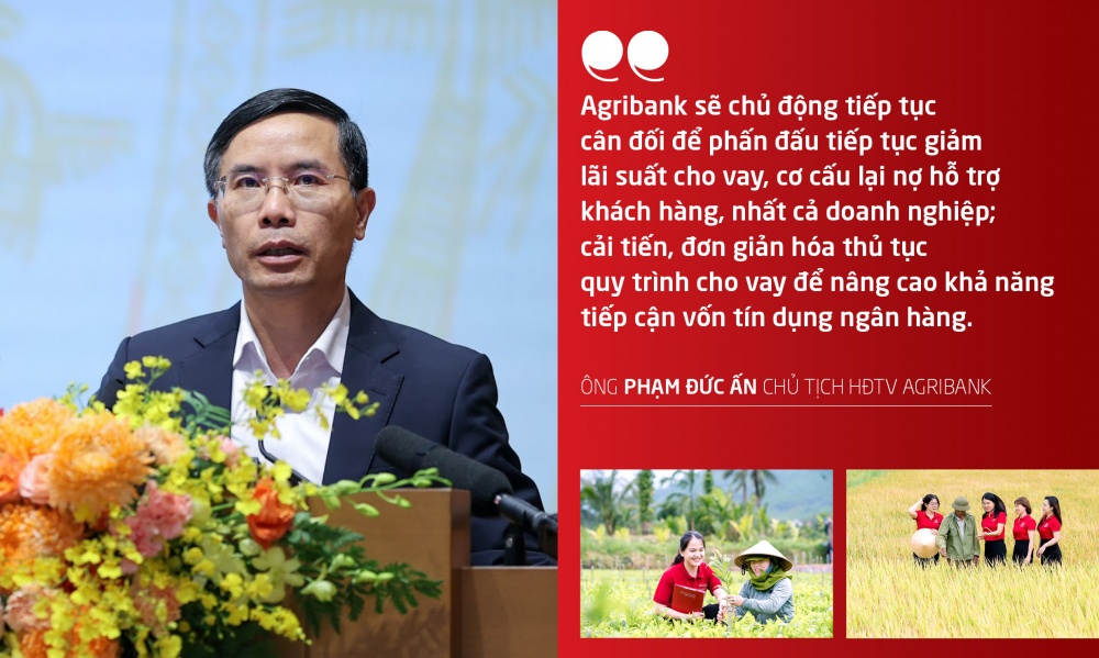 Ông Phạm Đức Ấn Chủ tịch HĐTV Agribank