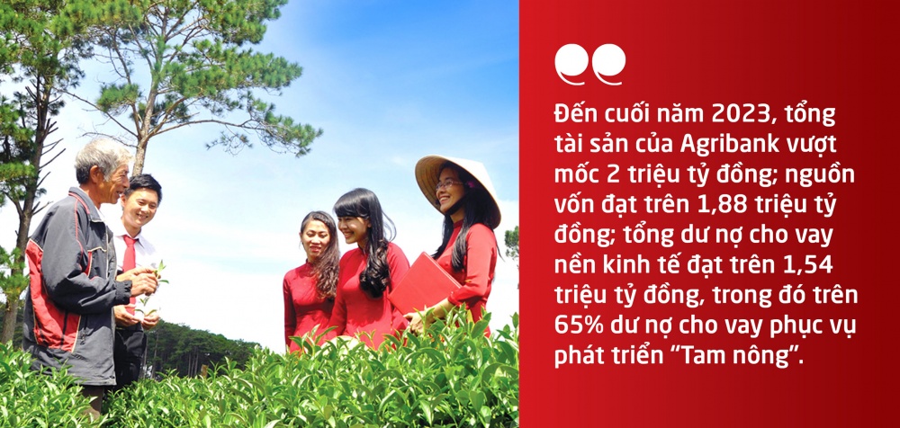 Agribank - 36 năm tô đậm dấu ấn “trụ đỡ” của nền kinh tế