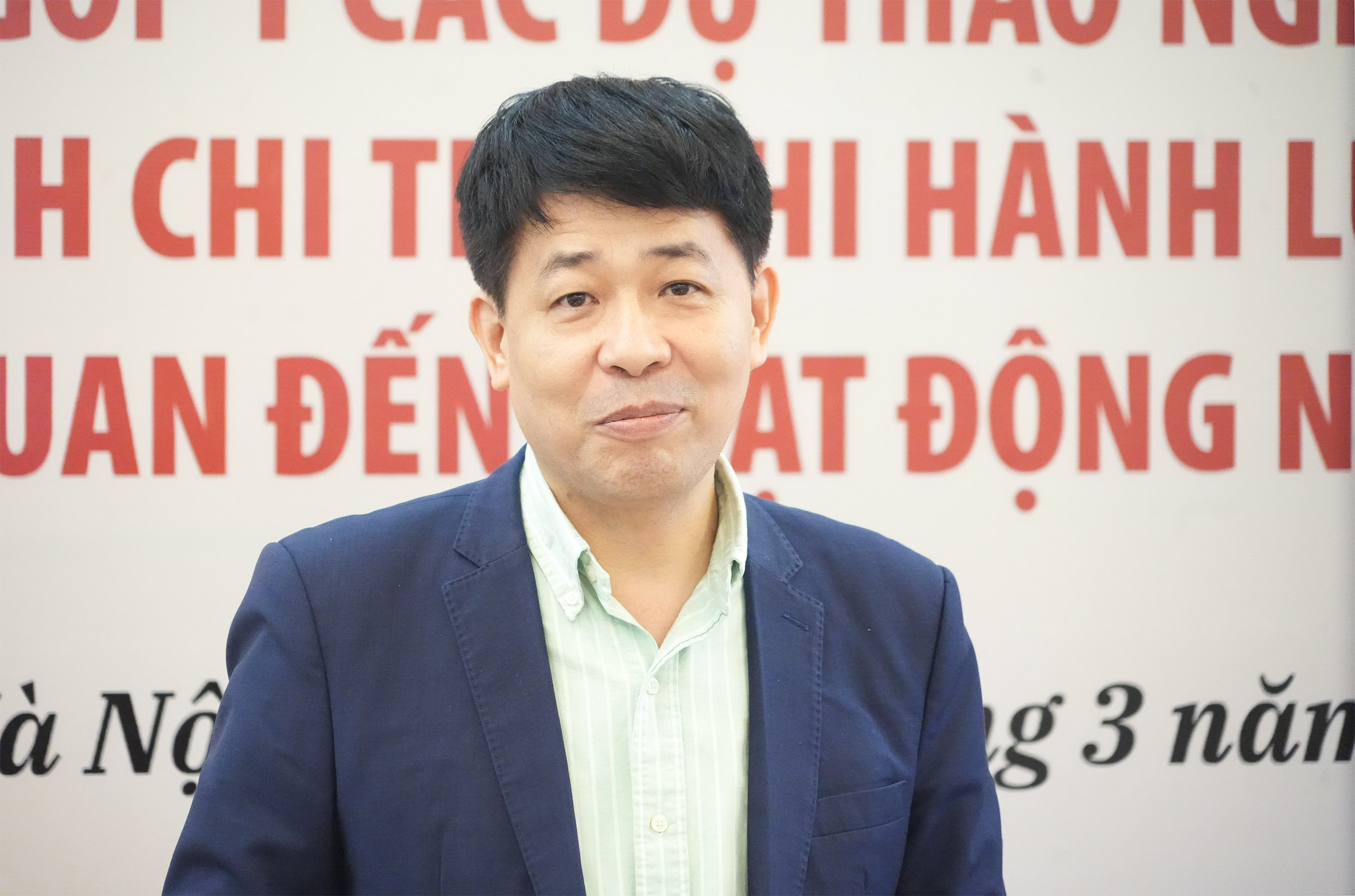 Ông Mai Văn Phấn, Cục trưởng Cục Đăng ký và Dữ liệu Thông tin đất đai, Bộ Tài nguyên và Môi trường